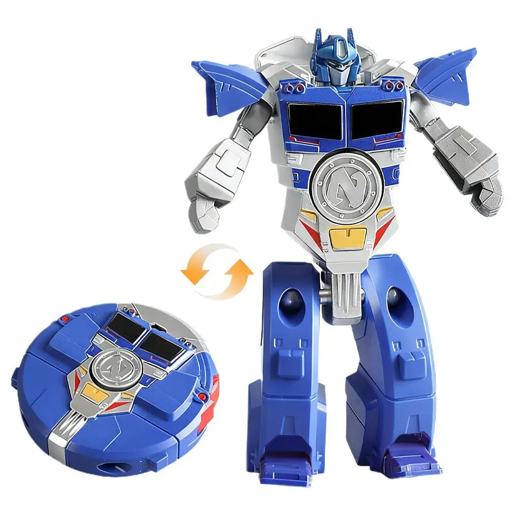 Pocket Mecha — Spinner de bureau transformable