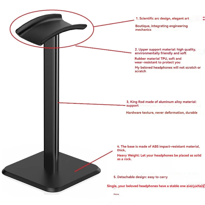 Desk Dock — Desktop headphone stand
