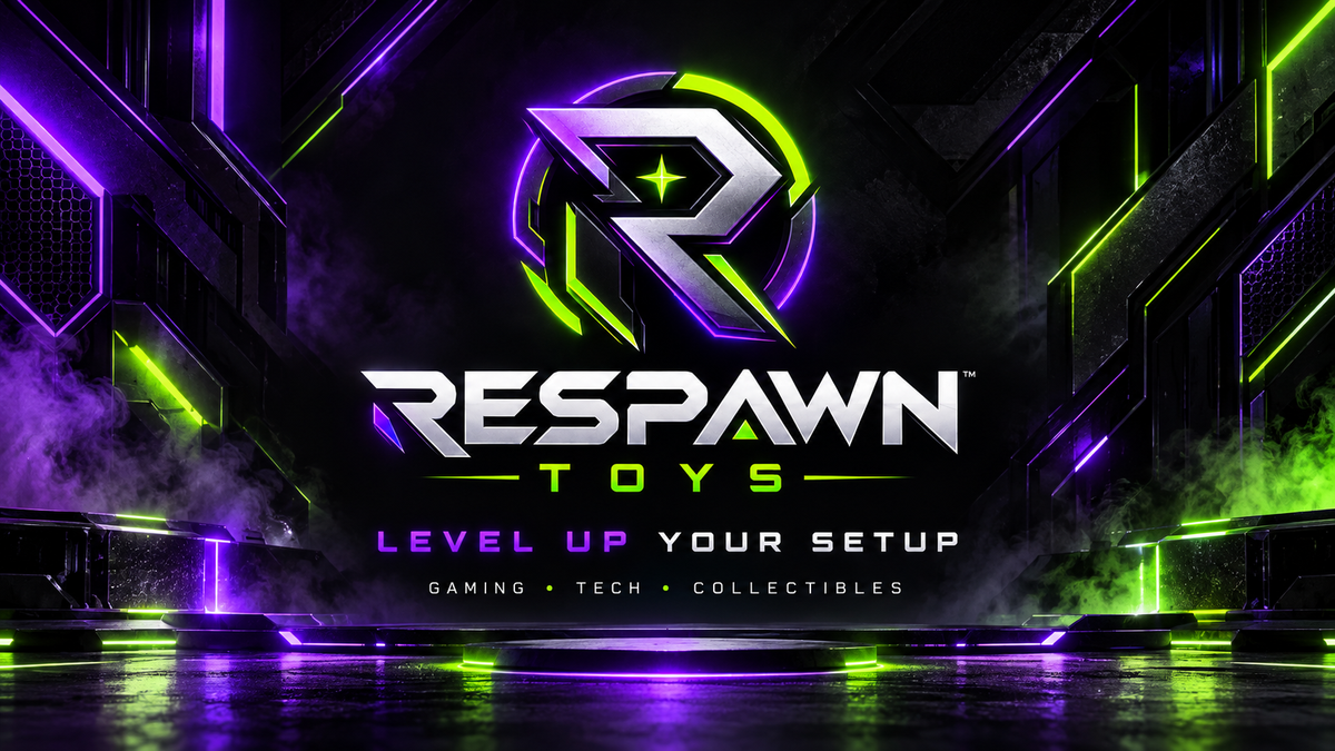 Banner oficial Respawn Toys: Level up your setup