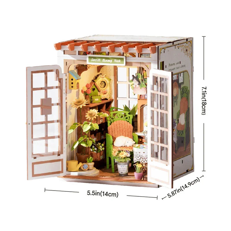 Rolife — Miniature book nook kit