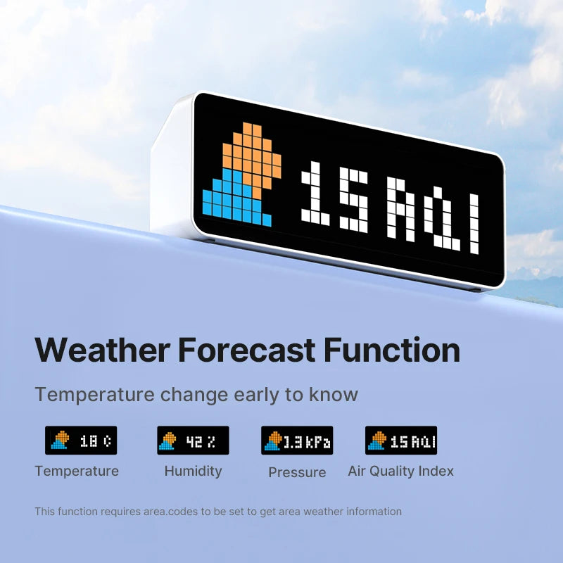Ulanzi TC001 — Smart pixel clock