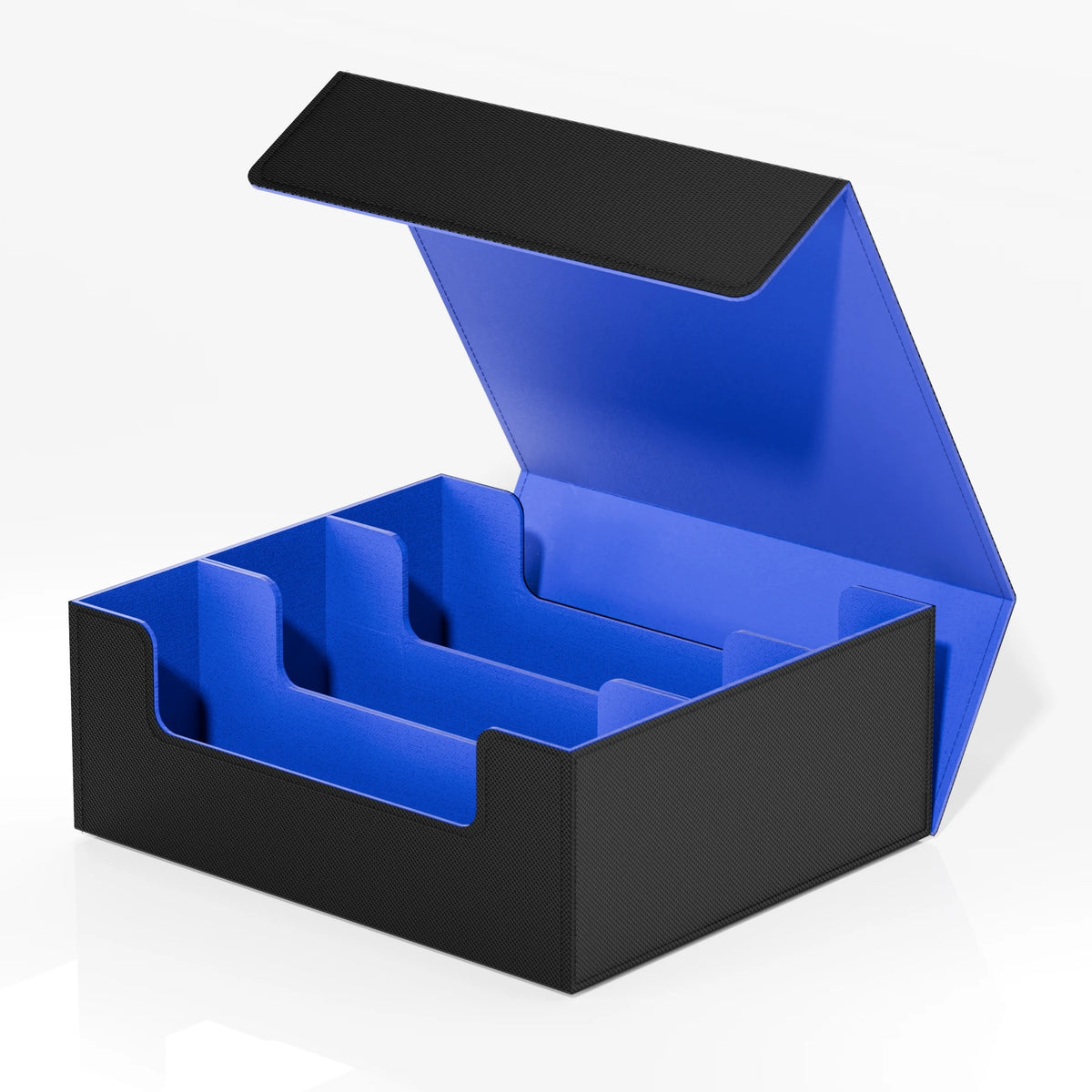 Deck Vault — Three-row TCG card box