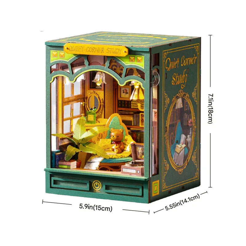 Rolife — Miniature book nook kit